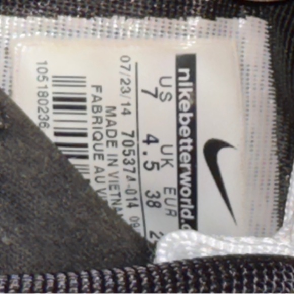 Nike Kaishi Blue Green Yellow Fade 705374-014 Women’s Size 7 - Picture 6 of 6